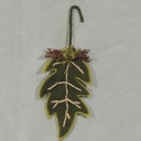 LEAF 9" X 3.5"  6-ASST'D COLORS (6 PER BAG)