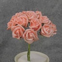 MINI ROSE BUNDLE X12  CREAM/PINK