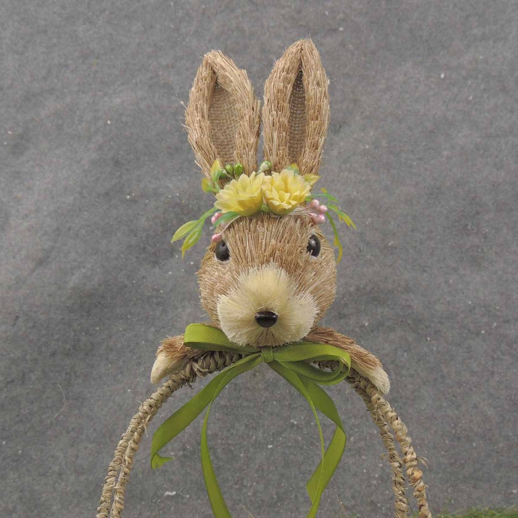 BUNNY BASKET (5.25&quot; OPENING) 14&quot;OAL W/LINER