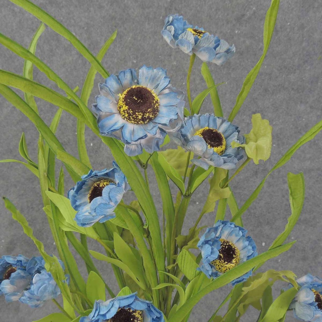 POPPY BUSH X11 21" BLUE (PAPER)