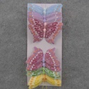 4.5" PASTEL BUTTERFLY W/WIRE 6-ASST