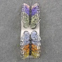 2.5" PASTEL MONARCH BUTTERFLY 6-ASST