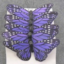 4.75&quot; LAVENDER MONARCH BUTTERFLY W/WIRE