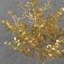 13" METALLIC EUCALYPTUS BUSH X5 GOLD