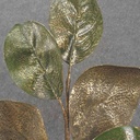 23" GOLD BRUSHED MAGNOLIA LEAF SPRAY