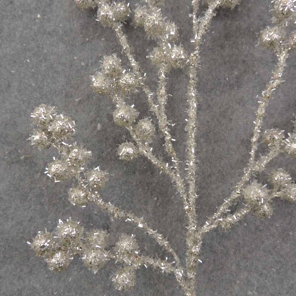 29&quot; SILVER BERRY SPRAY