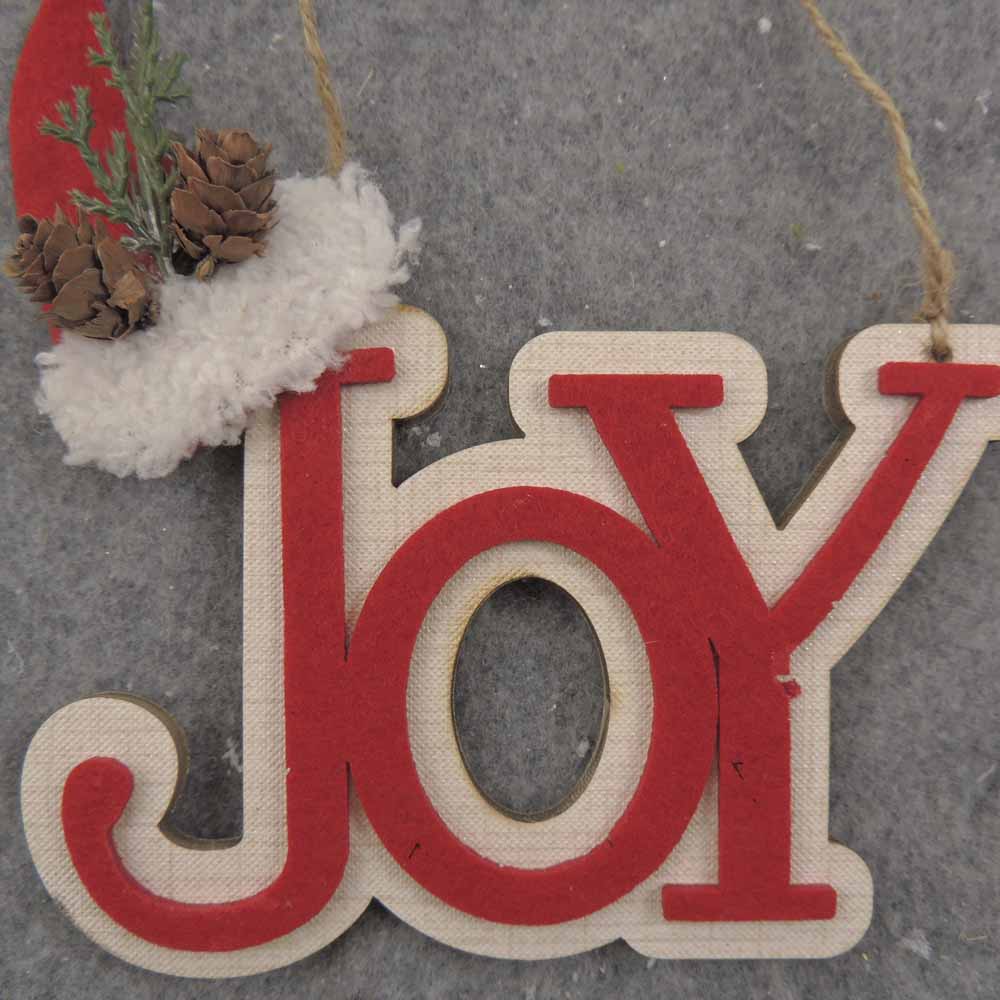 5.5" "JOY" HANGING SIGN