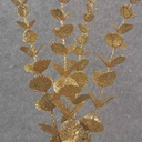 19" GOLD GLITTER EUCALYPTUS BUNDLE X4