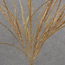 GOLD GLITTER GRASS BUSH X6