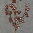 BERRY PICK 16&quot; METALLIC  BROWN