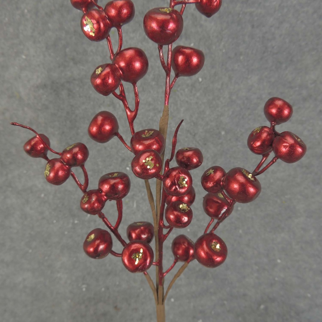 BERRY PICK 16" METALLIC  RED