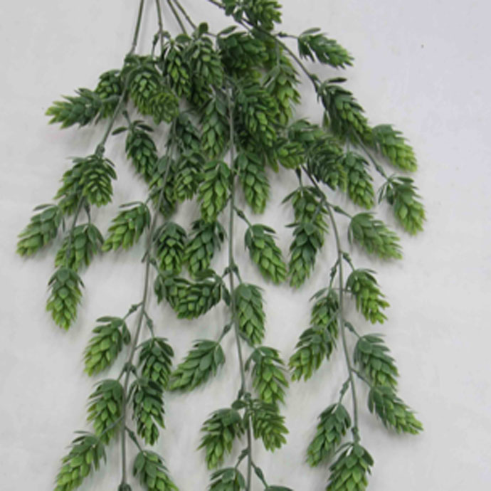 HOPS HANGING BUSH X5 31" DUSTY GREEN