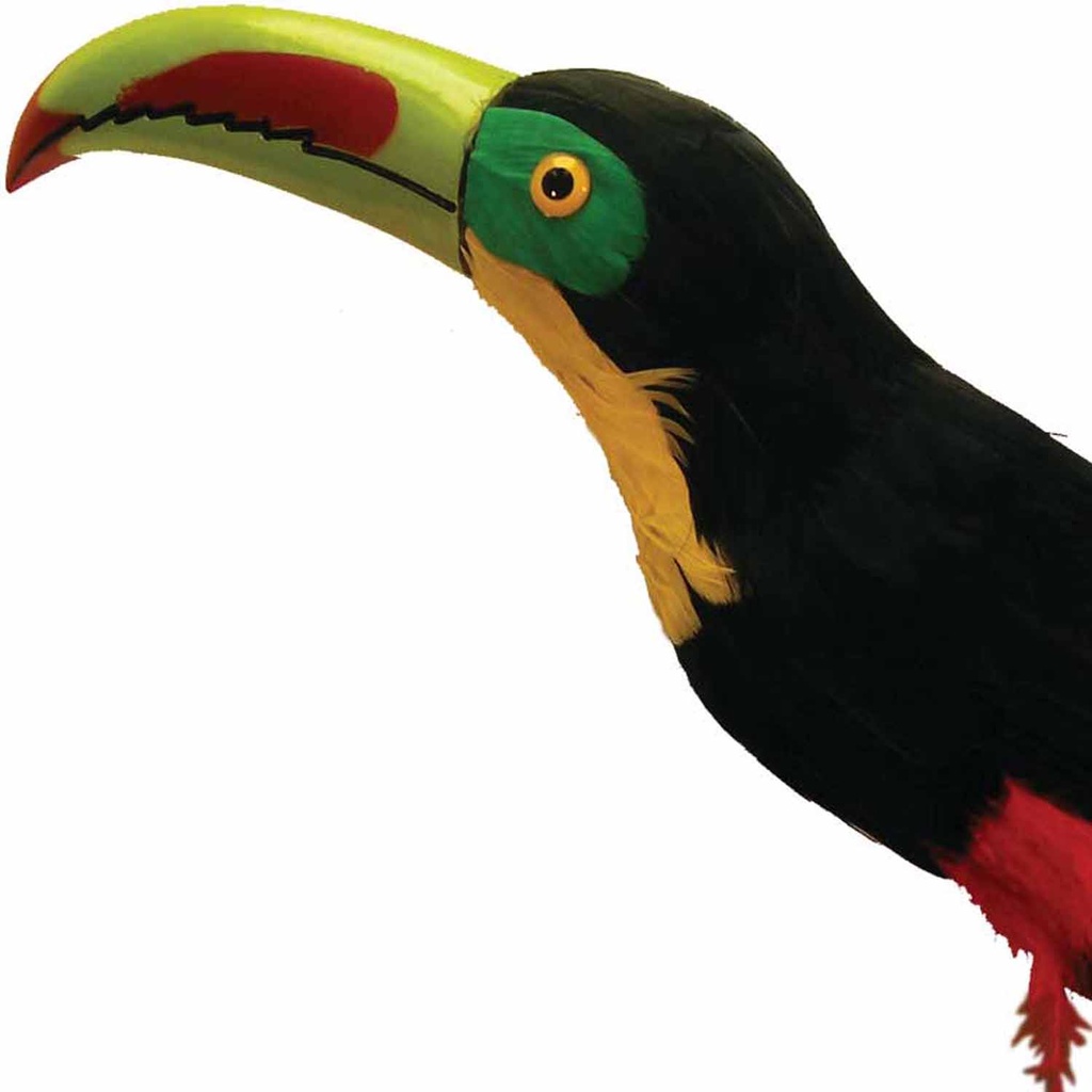 22" FEATHERED TOUCAN