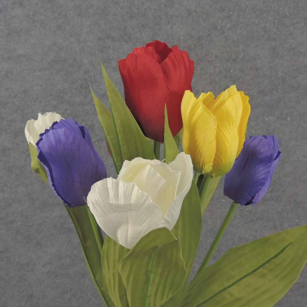 19" TULIP BUSH X9 MULTI-COLOR MIX