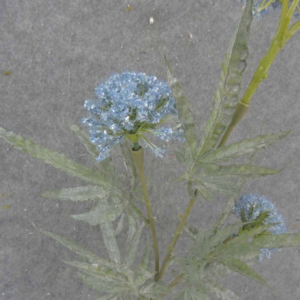 34&quot; THISTLE SPRAY X3 BLUE