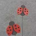 14.5" LADYBUG PICK X2