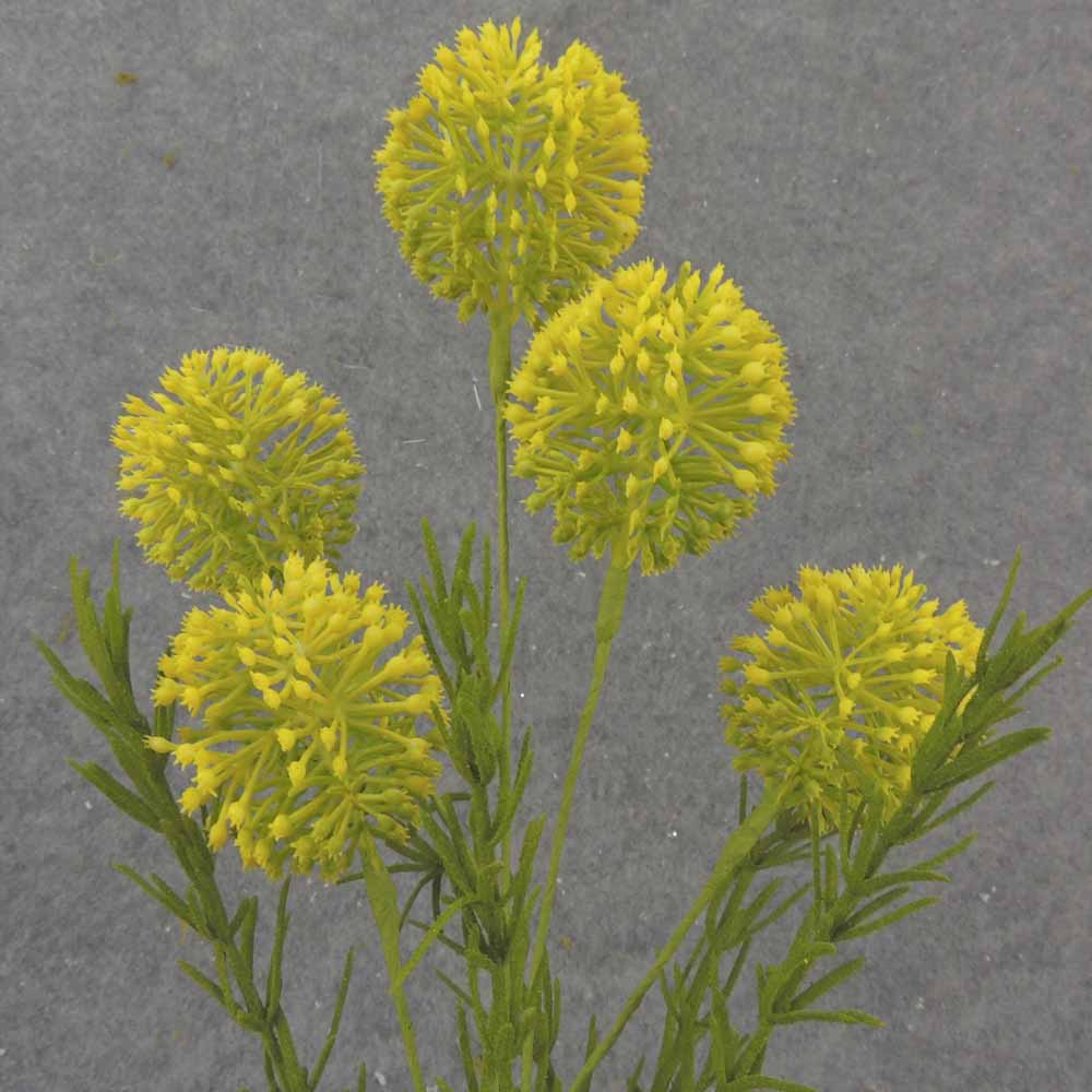 21.5" THISTLE SPRAY X5 YELLOW