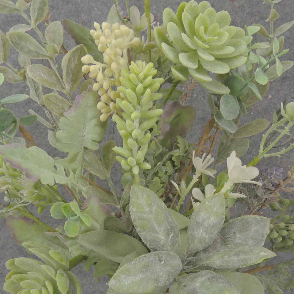 22&quot; EUCALYPTUS, SUCCULENT &amp; MIXED FOLIAGE BUSH