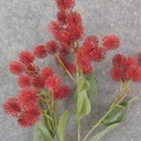 30" THISTLE SPRAY X 3 RED