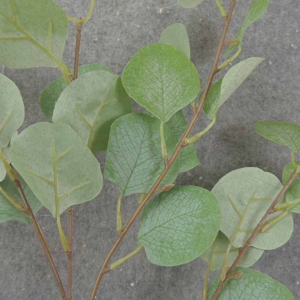 32&quot; SILVER DOLLAR EUCALYPTUS SPRAY X5 GREEN
