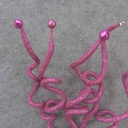 CURLY TWIG BELL SPRAY 21"  FUCHSIA