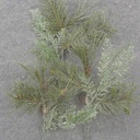 PINE PICK MIX 12" W/SILVER GLIT 3-AST'D (12/BG)