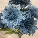 20" DAHLIA BUSH X7 BLUE