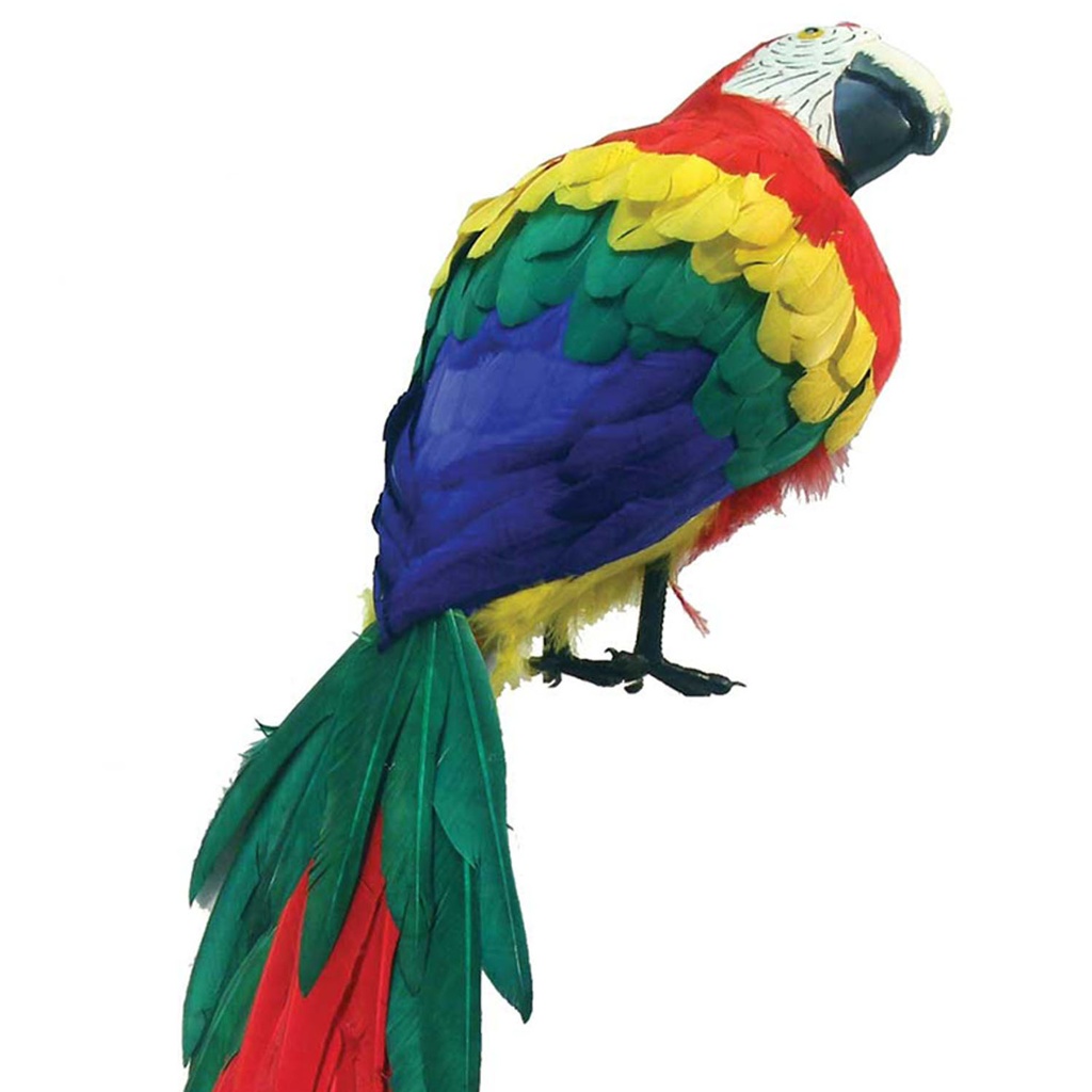 46" MULTI COLOR MACAW PARROT 