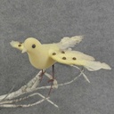 7" FLYING CURLY TAIL DOVE IN CREAM (6 PC/BOX) 