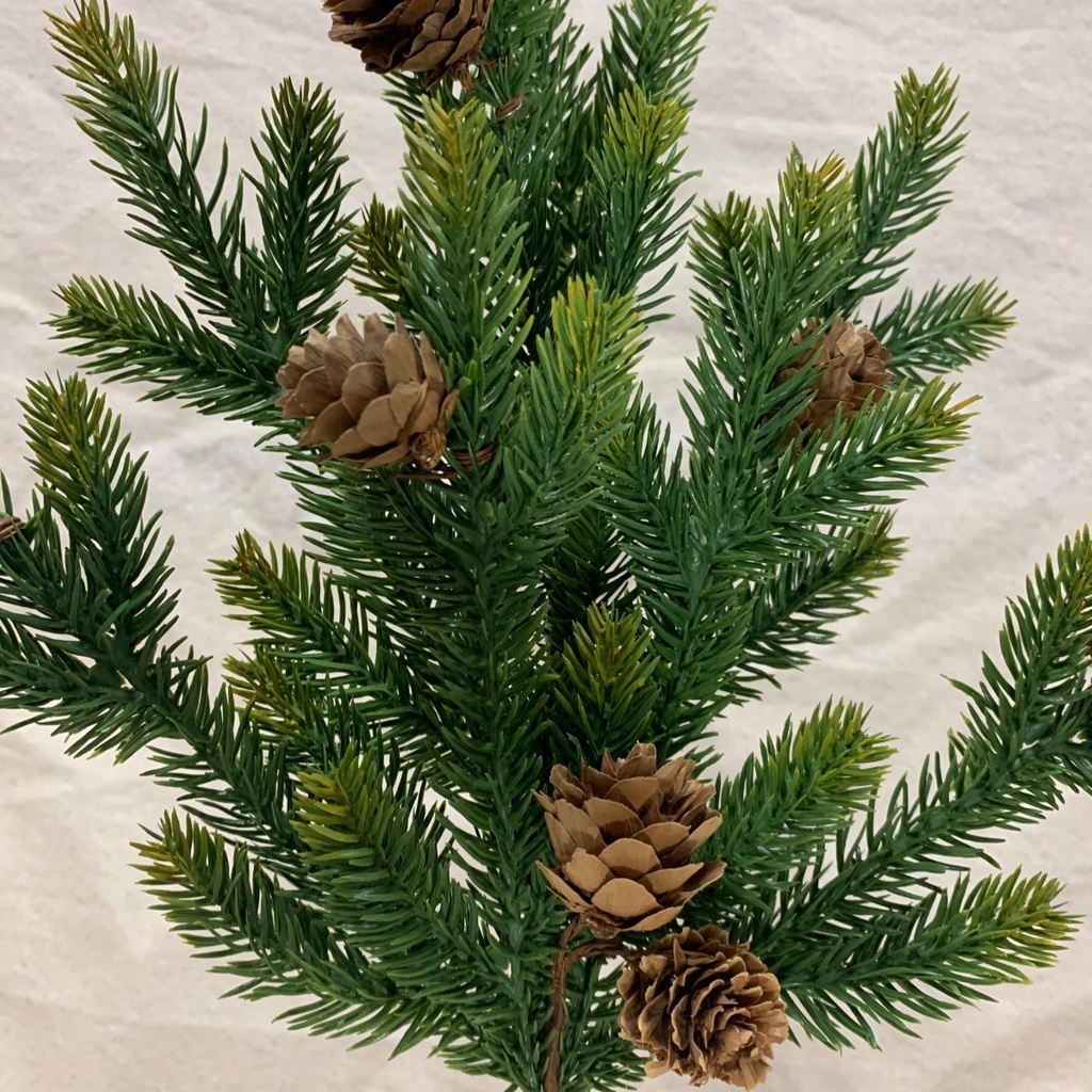 19" PINE STEM W/ CONE