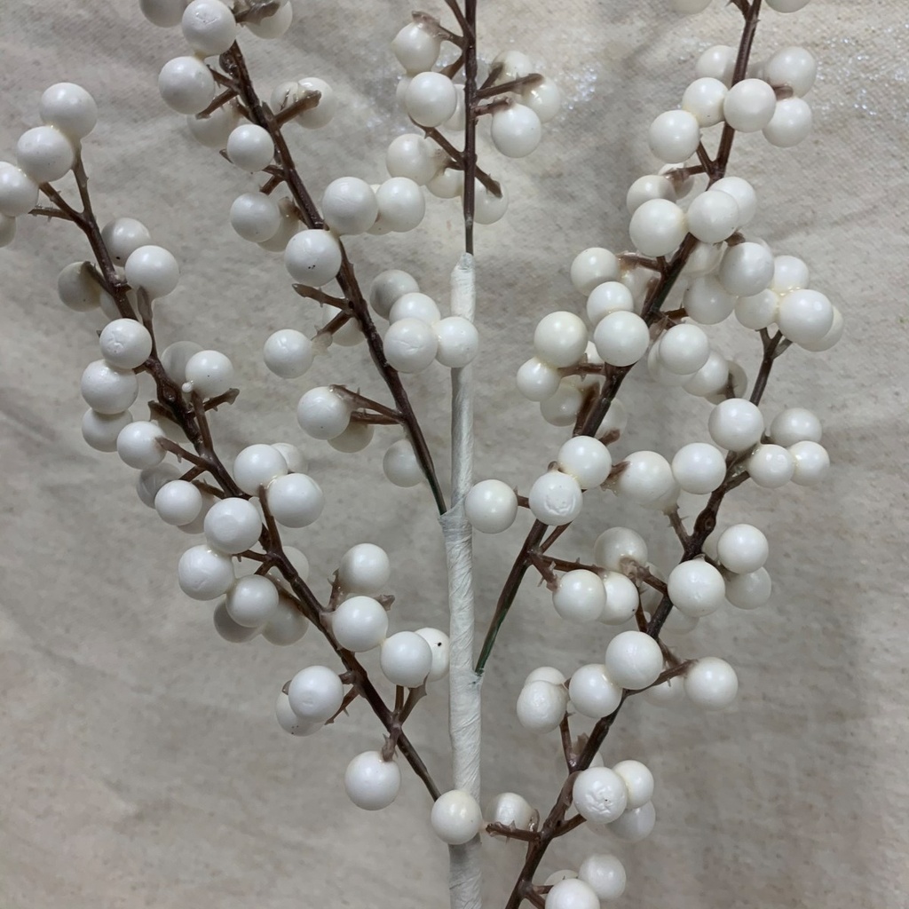 19" WHITE BERRY SPRAY