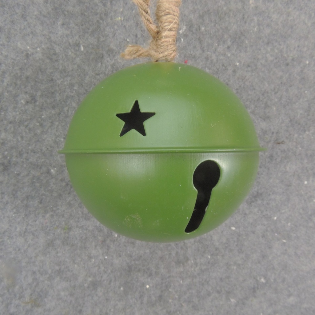 4" JINGLEBELL ORNAMENT GREEN