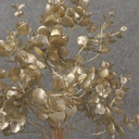21&quot; METALLIC EUCALYPTUS SPRAY GOLD