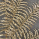 31" GLITTER FERN SPRAY X5 GOLD