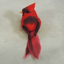 CARDINAL 3.5" MUSHROOM/FEATHER