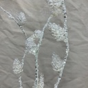 44" PUSSY WILLOW SPRAY X4 WHITE