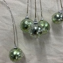 38&quot; HANGING ORNAMENT BALL SPRAY X5 MINT