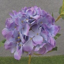 18" HYDRANGEA STEM PURPLE/BLUE