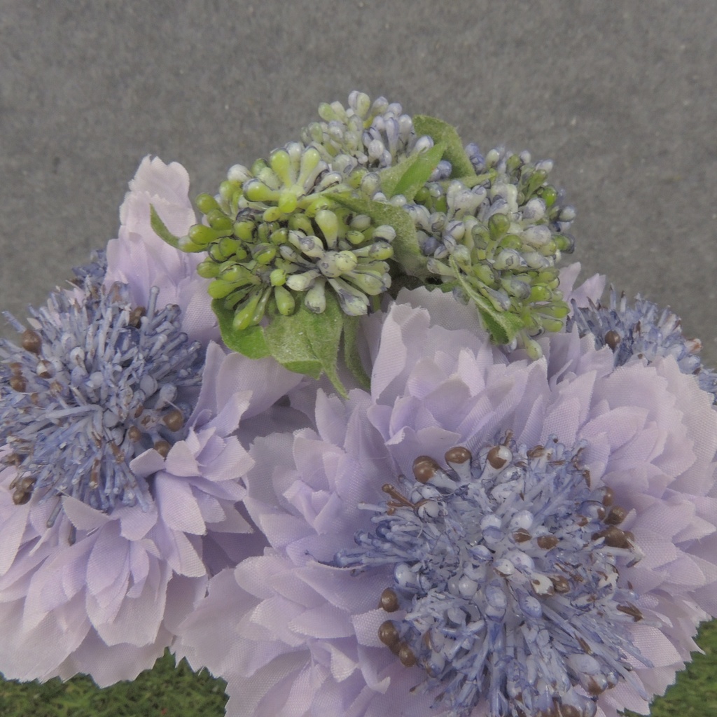8.5&quot; SEEDED CORNFLOWER BUNDLE LAVENDER