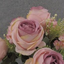 21&quot; ROSE BUSH X13 PINK/MAUVE