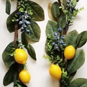 60" LEMON/BLUEBERRY/EUCALYPTUS GARLAND