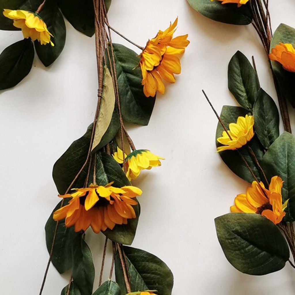 60" SUNFLOWER GARLAND YELLOW