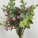 14" EUCALYPTUS & MINI BUR BUNDLE PURPLE