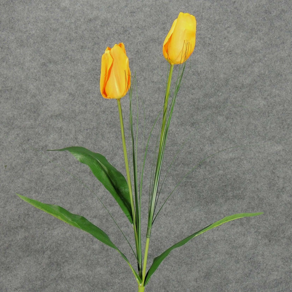 TULIP/ONION 30" GRASS SPRAY X2 YELLOW