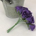 ROSE SWEETHEART PICK  PURPLE (1 DZ/POLY BAG)