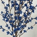 PLUM CROSS BUSH 22"  DARK BLUE 