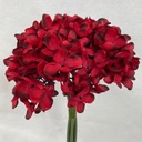 11" HYDRANGEA BUNDLE X6 RED