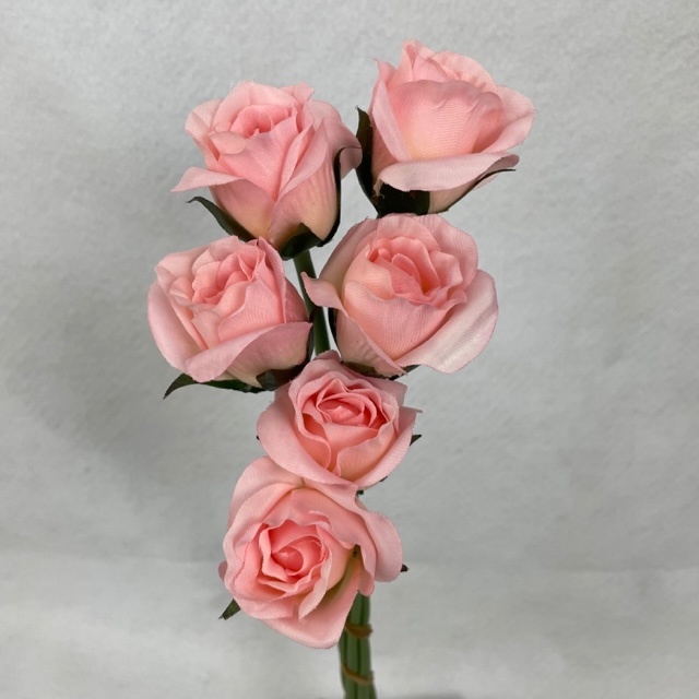 ROSE BUD BUNDLE X6 PINK