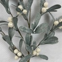 24" FROSTED MISTLETOE SPRAY