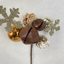 7&quot; BELL AND GOLD BALL PICK